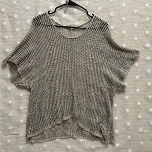 eileen fisher Women's see thru Top M
